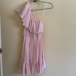 Rebecca Taylor one shoulder dress